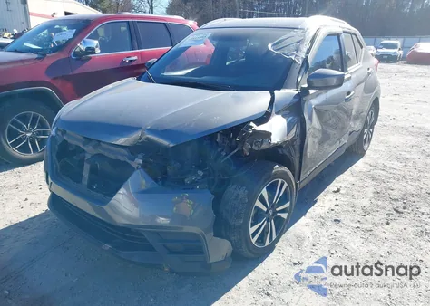 2019 Nissan Kicks Sv from USA, damaged, VIN 3N1CP5CU5KL471347